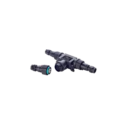 Techno T-Distributor Plug & Socket THR631, 5P, Screw, IP65