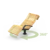 Swivel lounger Flash