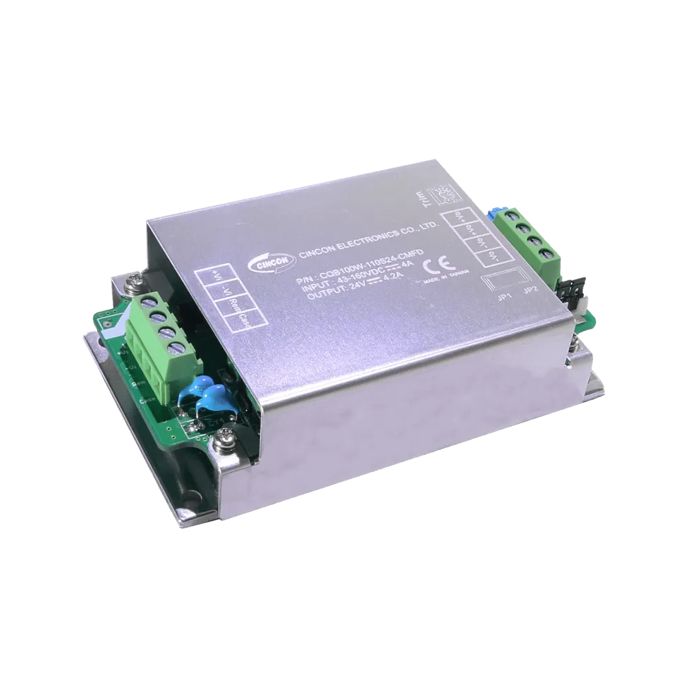 100W DC/DC-Converter, Input 43…160V, Output 48V/2.1A