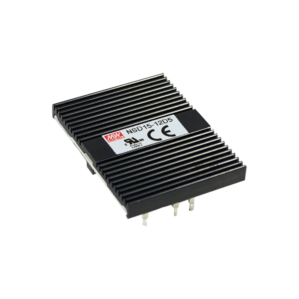 15W DC/DC-Converter, Input 9.4…36V, Output 12V/1.25A