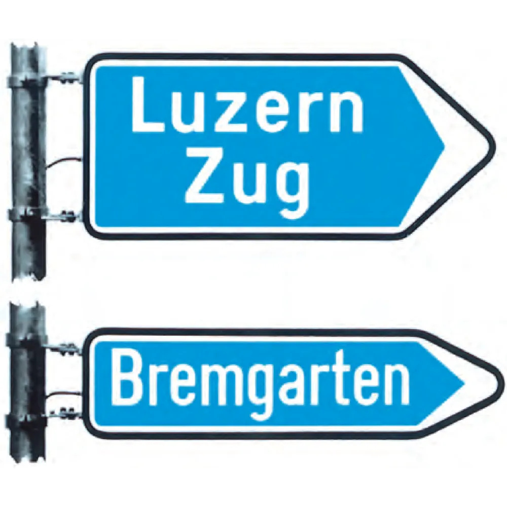Illuminated signpost