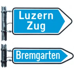 Illuminated signpost