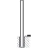 Barrier post without rings