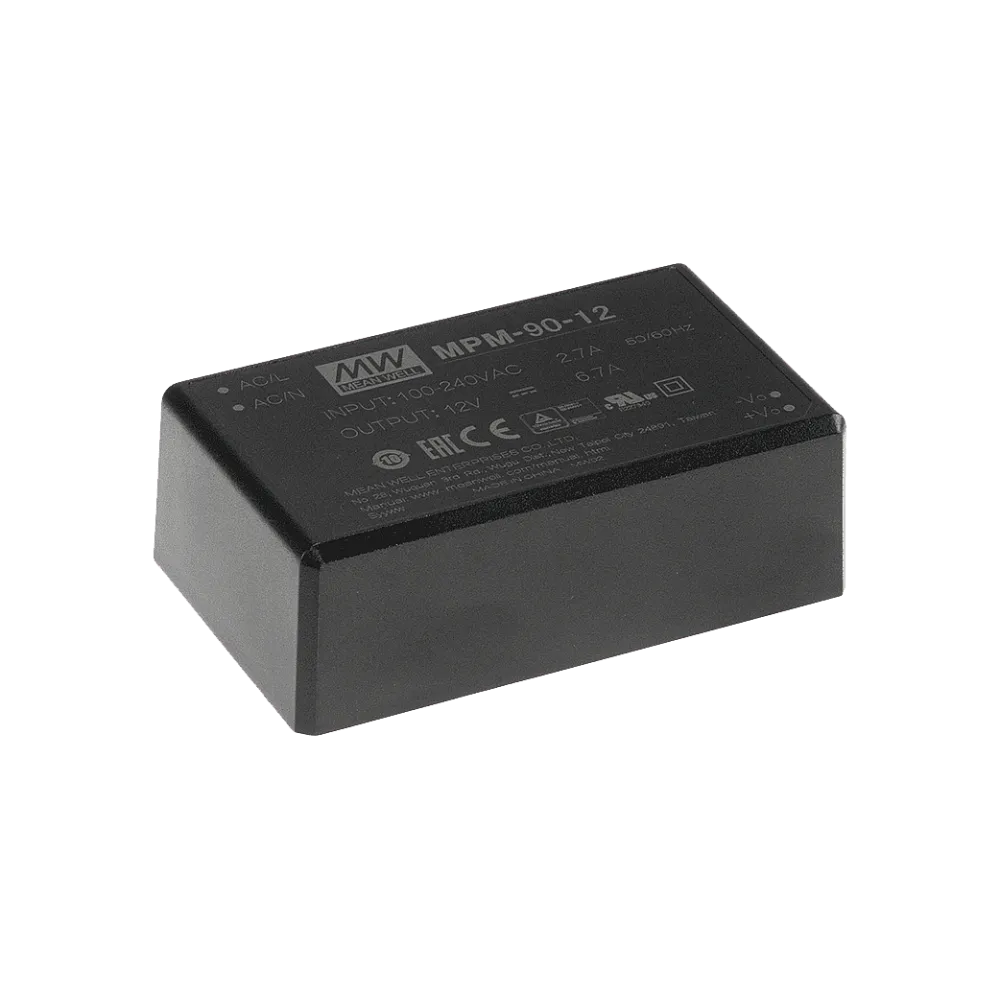 90W Medical PCB Mount Power Supply encapsulated 48V/1.88A