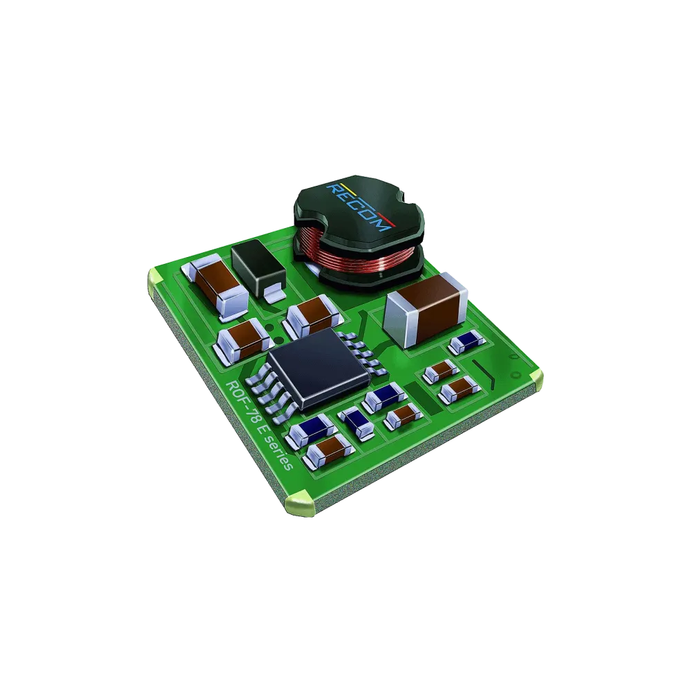 2.5W DC/DC converter, input 9...36V, output 5V/500mA, SMD
