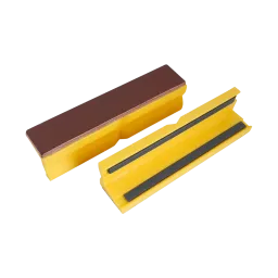 Protective jaws with leather lining (pair) 125 mm