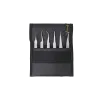 SMD tweezers set 6 pcs (incl. bag)
