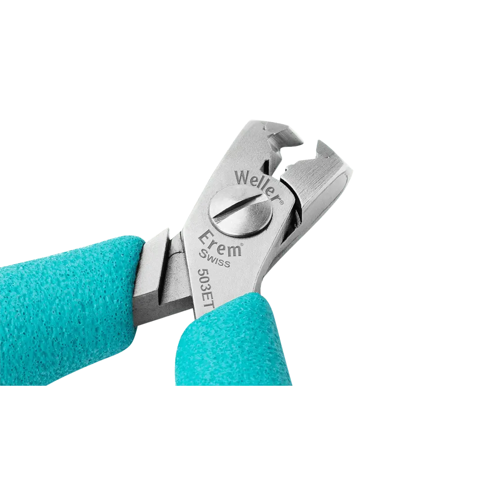 Pointed cutter, angled, wide head