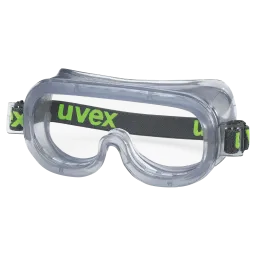 uvex 9305 full-vision goggles with anti-fog coating