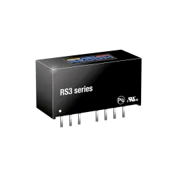 3W DC/DC converter, input 9...18V, output +-15V/+-100mA, SIP8