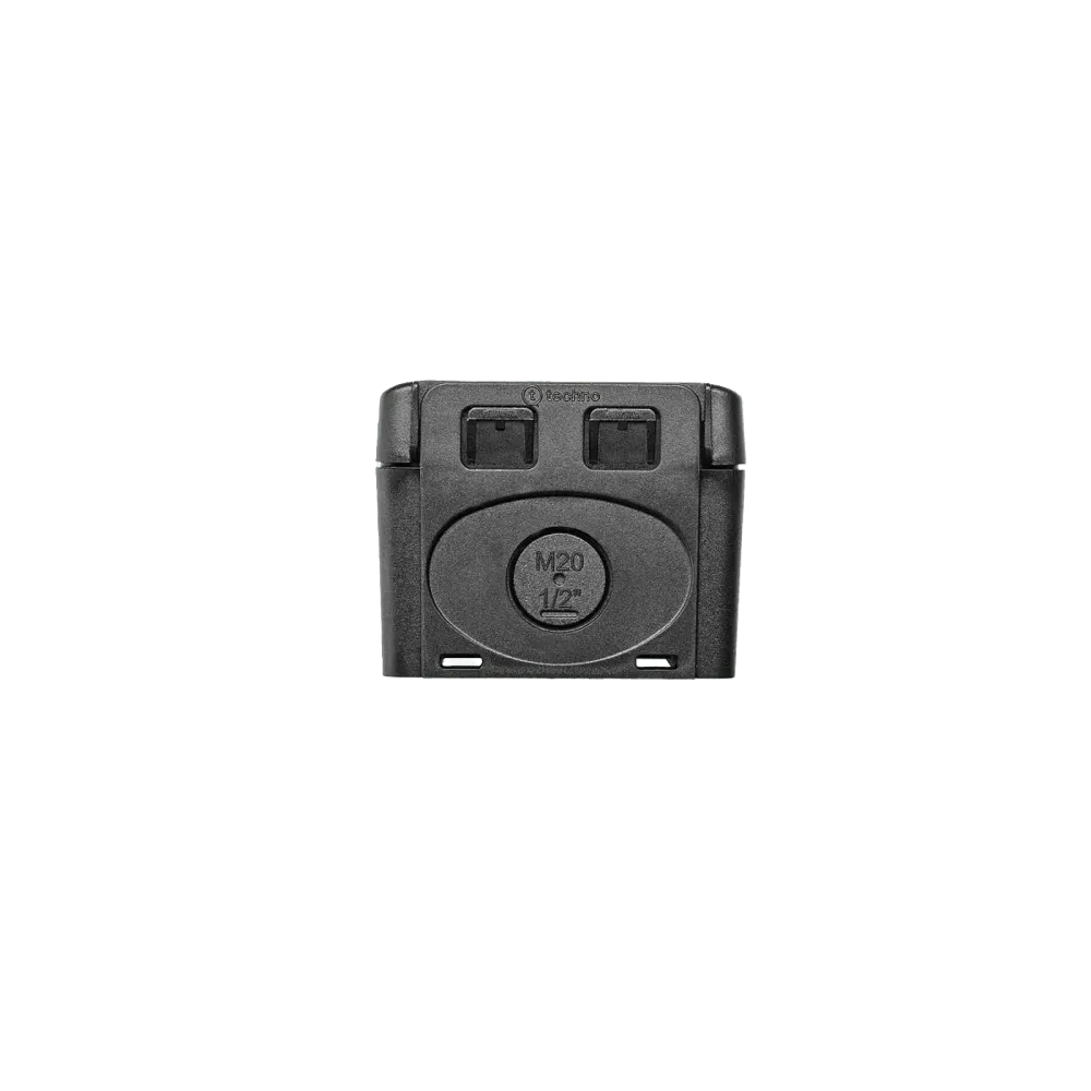 Techno cable socket TH212, M16/M20, IP66