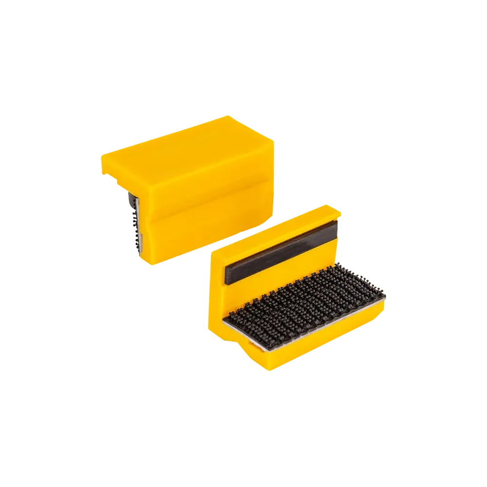 Plastic protective jaws with prisms 50 mm (pair)