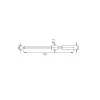 M16 crimping pin, 0.08 - 0.34mm2 mm (PU 100 pieces)
