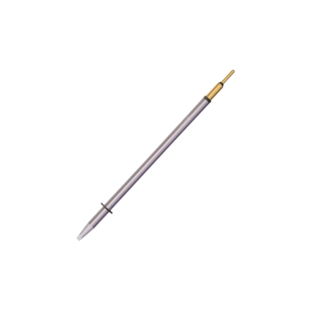 Metcal MicroFine 700 series soldering tip cartridge, chisel, 1.2 mm x 5 mm
