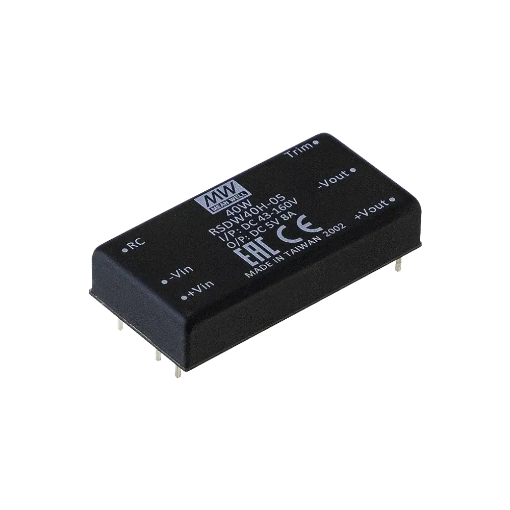 40W DC/DC converter, input 9...36V, output 12V/3.3A