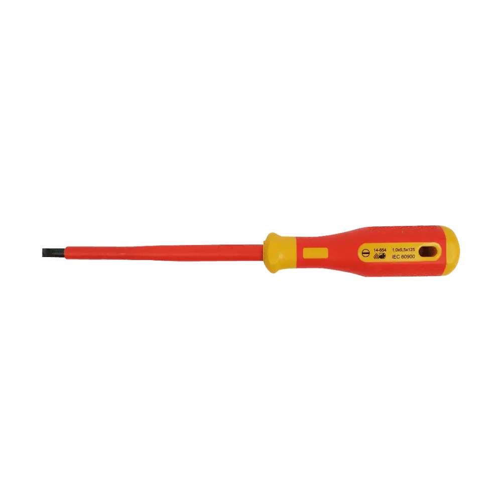 VDE screwdriver slotted blade 5.5 x 125 mm