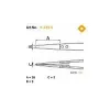 ESD replacement tips for 5-432 (pair) 2.0mm wide, conductive