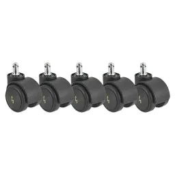ESD replacement castors soft, 5 pieces