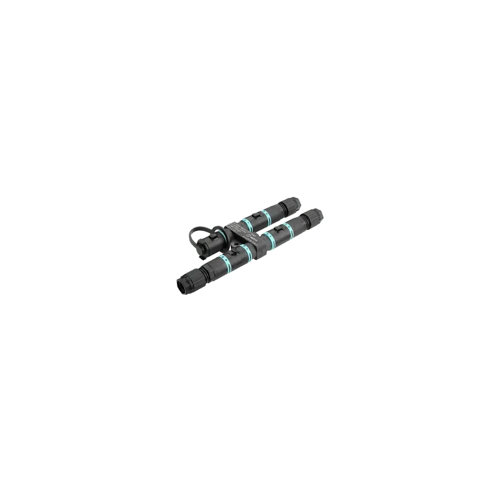 Set: H-cable distributor TH625, 4-gang, 2P, screw connection, D4.0-8.0, IP66/IP68