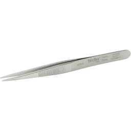 SMD tweezers with round tips Ø 0.4 mm