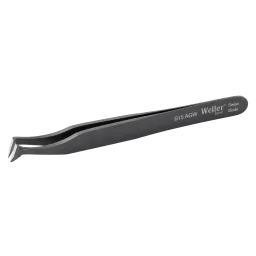 Cutting tweezers with narrow angled head