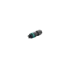 Mini circular connector TH387 long, socket, 4P, screw connection, IP66/IP68
