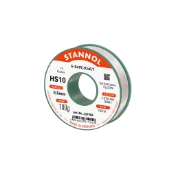 Solder wire HS10, Sn99.3Cu0.7 - TC, RO M1, 0.5mm, 100g