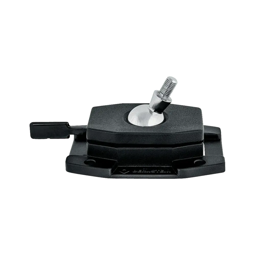 Ball joint holder KØ40 M12x20mm screw-on black