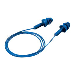 uvex whisper+ detec earplugs, cord SNR 27 dB 50 pairs (in earplug box)