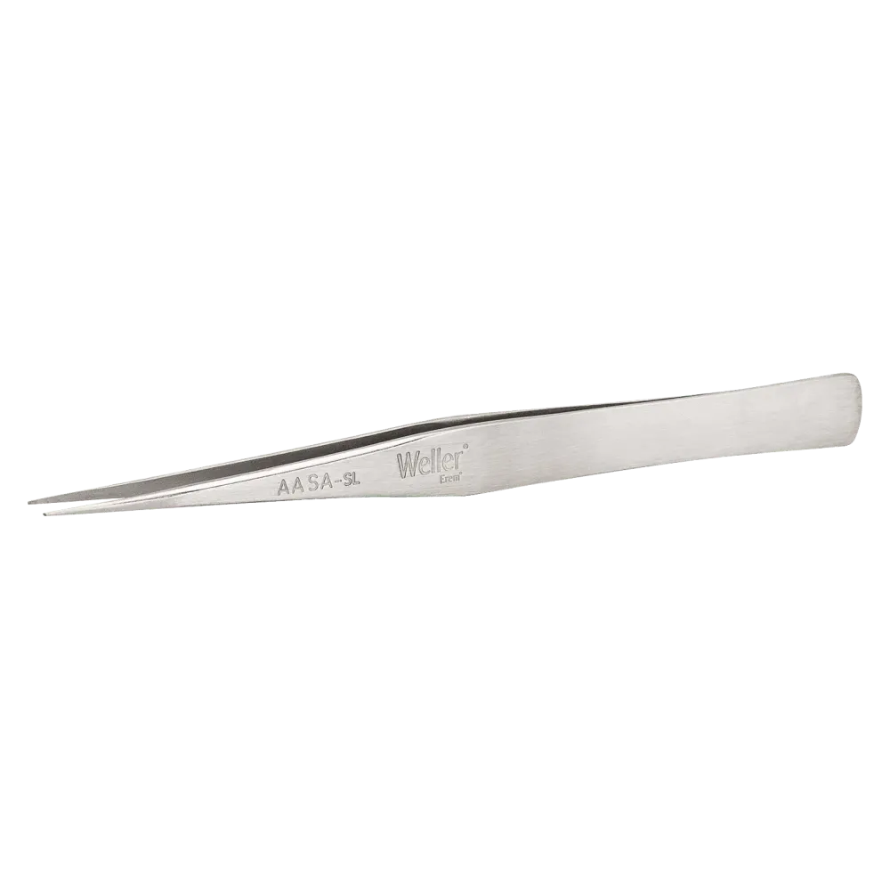 Precision tweezers with fine but robust tips for standard applications