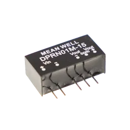 1W DC/DC converter, input 45.6...52.8V, output +/-12V / +/-0.042A