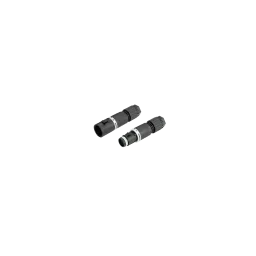 Set: Micro circular connector, 3p, male & female, screw connection, D4-8mm, IP66/IP68/IP69