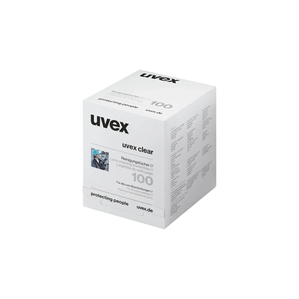 uvex wet wipes 100 pieces