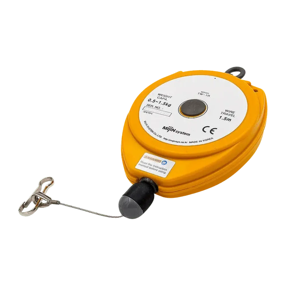 Spring balancer 0.5 - 1.5kg, 1.5m