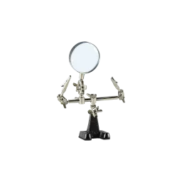 Weller PCB holder with magnifying glass