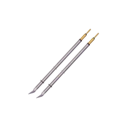 Metcal MicroFine 600 series soldering tips for tweezers, conical, 0.2 mm x 6.8 mm