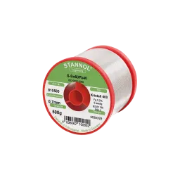Solder wire crystal 400, Sn60Pb40, RE L0, 0.7mm, 500g