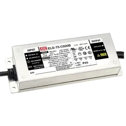 75W LED driver constant current 350mA/107-214V, 3in1 dimming