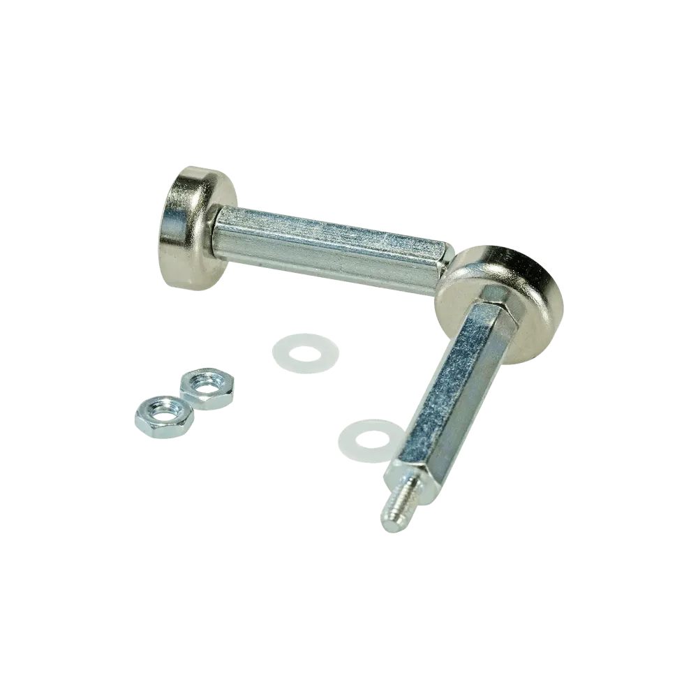LED MODULE MOUNTING KIT WITH 2 MAGNETS, 25MM