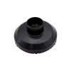 Adapter for connection to the BVX-250 exhaust air system for building ventilation