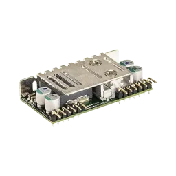 97.5W DC/DC converter, input 20...53V, output 15V/6.5A