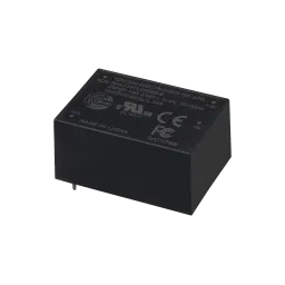 12W AC/DC power supply unit, PCB mounting, 15V/0.8A