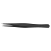ESD SMD tweezers 120mm shape 54 stainless steel tip Ø 0.8×1.5mm dissipative