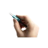 Ergonomic precision tweezers with straight, very fine tips