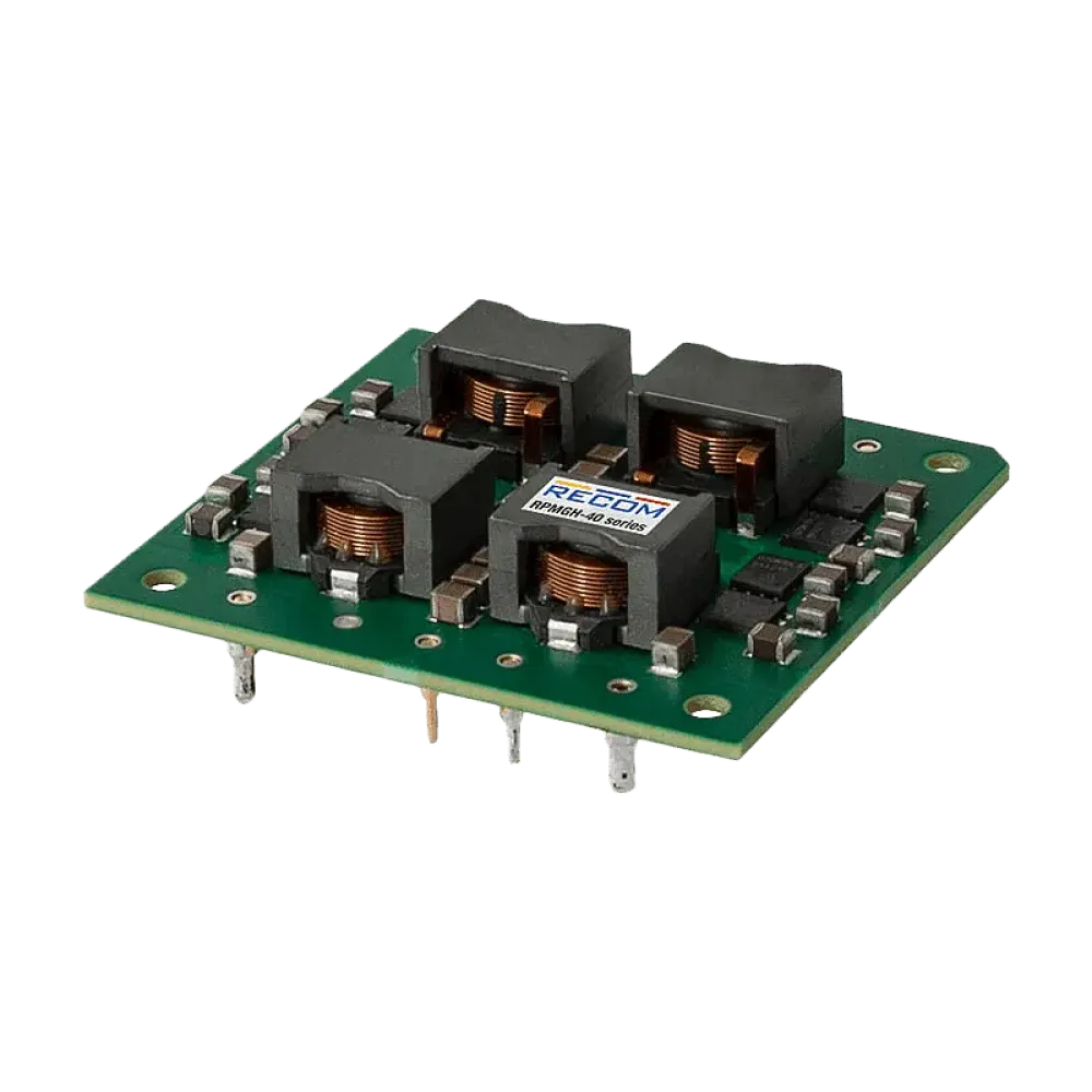 40A POL DC/DC converter, input 18...75V output 12V/40A, non-isolated