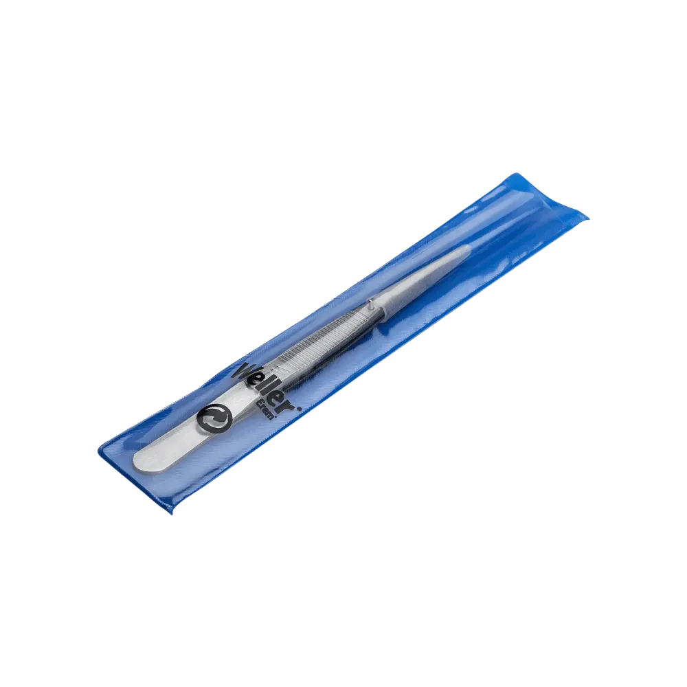 Precision tweezers, with serrated finger profile and internally serrated tips
