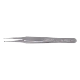 SMD tweezers 120mm shape 12 stainless steel angle 45°