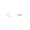 Precision tweezers with ceramic tip and finger profile for a secure grip