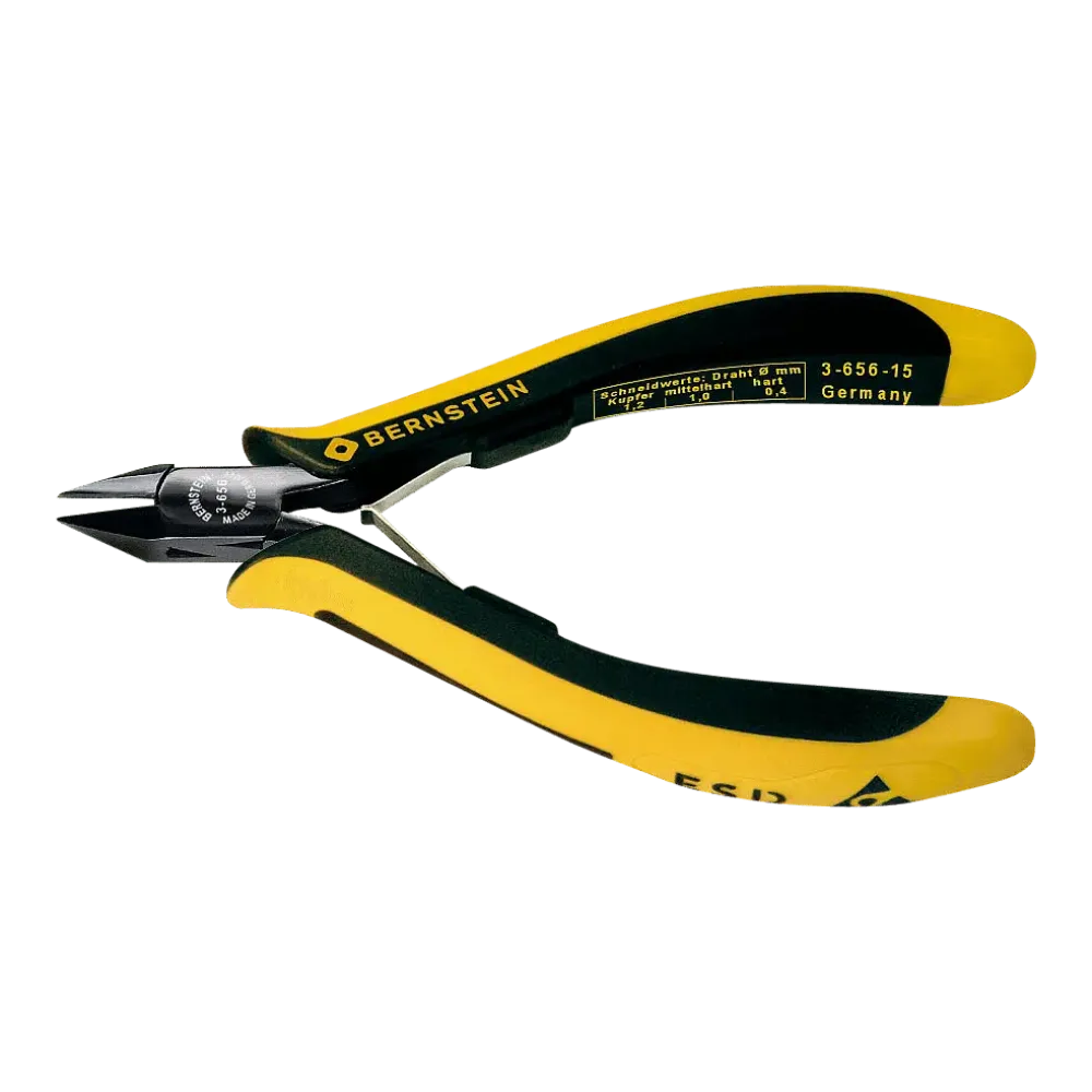 ESD side cutter EUROline dissipative 125 mm with blade