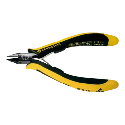 ESD side cutter EUROline dissipative 125 mm with blade